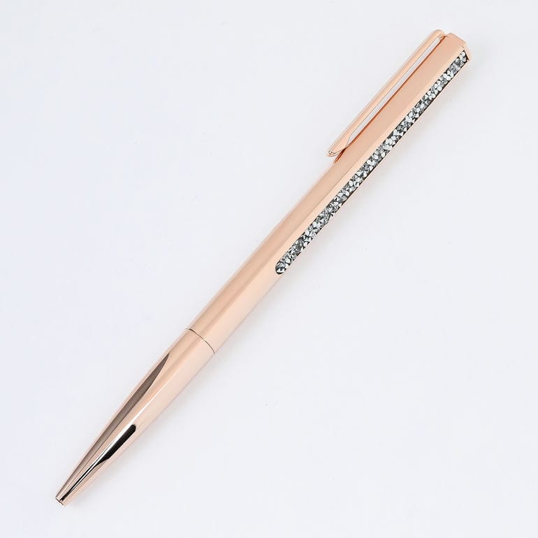 【名入れ可有料】 スワロフスキー SWAROVSKI ボールペン Crystal Shimmer クリスタル シマー ローズゴールド 5678182 筆記具 高級 名入れギフト ボールペン 文房具【スペシャルラッピング660円(別売り)】