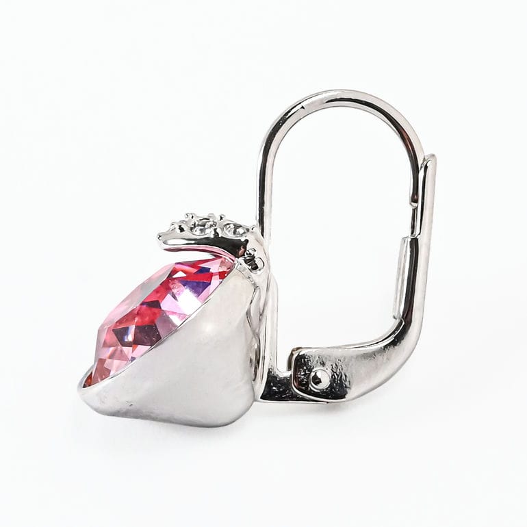 スワロフスキー SWAROVSKI ピアス Bella V ドロップピアス ピンク シルバー 5734235 ジュエリー アクセサリー【スペシャルラッピング660円(別売り)】