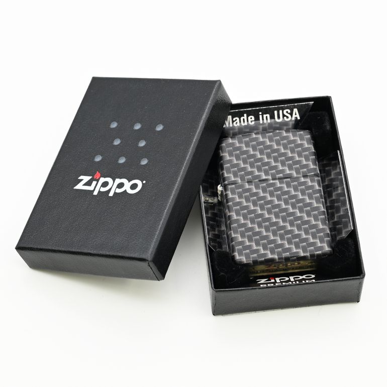 ZIPPO ジッポー ライター ジッポ CARBON FIBER DESIGN カーボン 