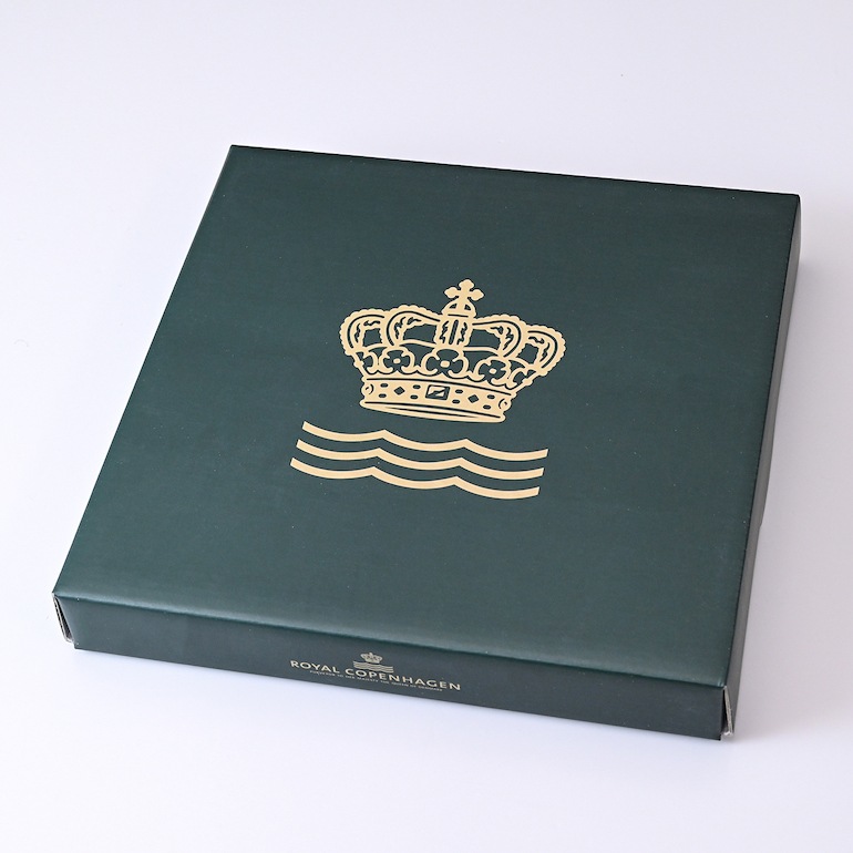 未使用✨ロイヤルコペンハーゲン スターフルーテッド サンドイッチ プレート 長皿 ロイヤルコペンハーゲン ROYAL COPENHAGEN スターフルーテッド