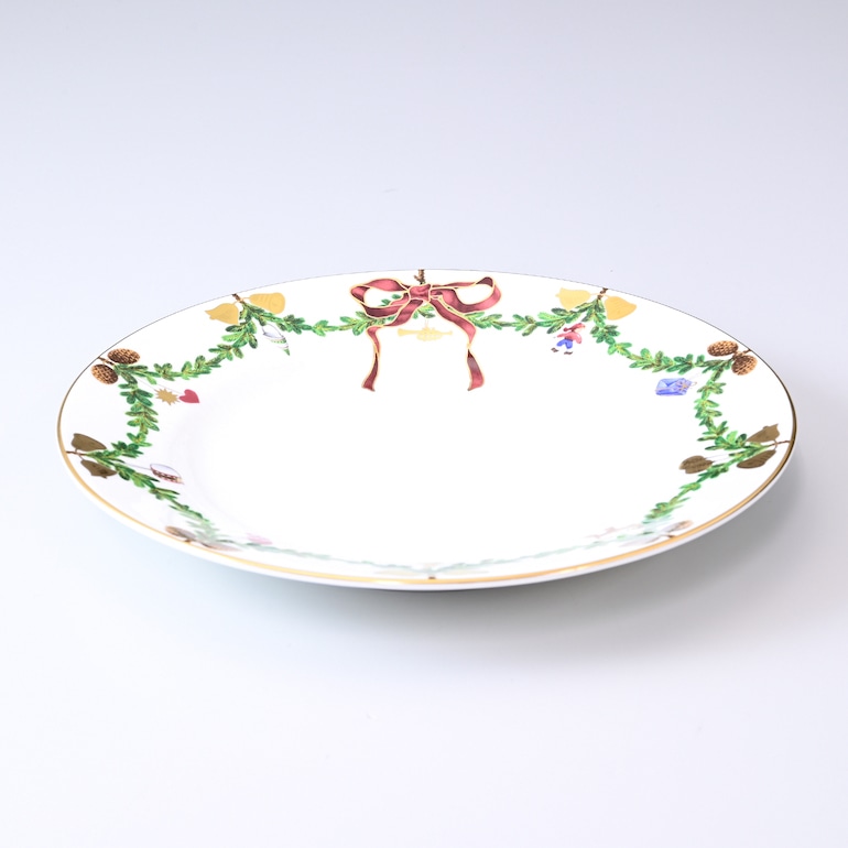 ロイヤルコペンハーゲン　スターフルーテッド　プレート　27センチ　3枚 スターフルーテッド クリスマス プレート 27cm|ロイヤル