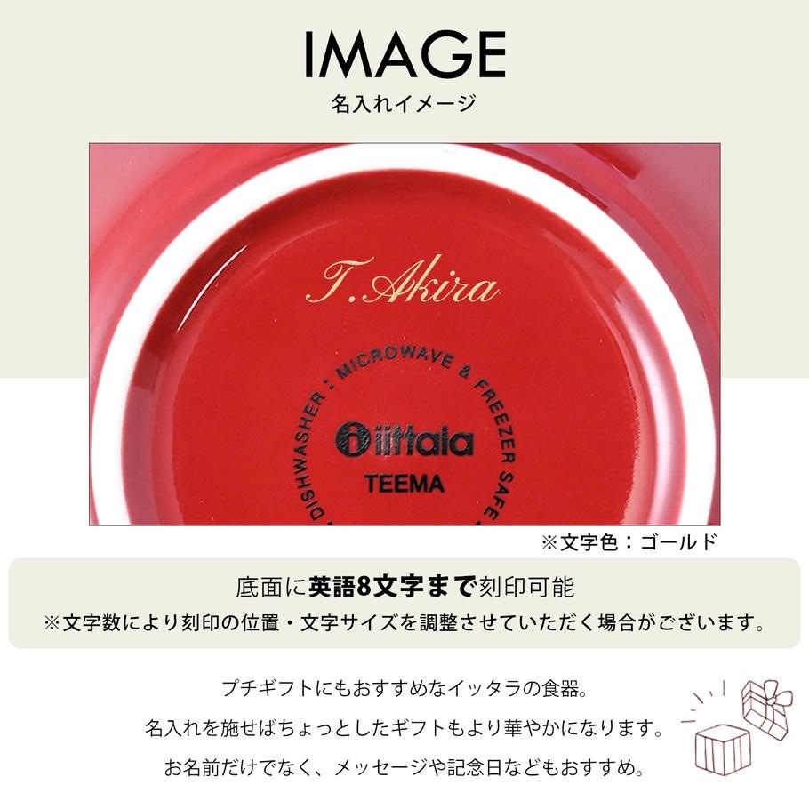 イッタラ iittala ティーマ 15cm ボウル Teema 深皿 レッド 1006012 北欧食器 洋食器 名入れ可有料【スペシャルラッピング660円(別売り)】