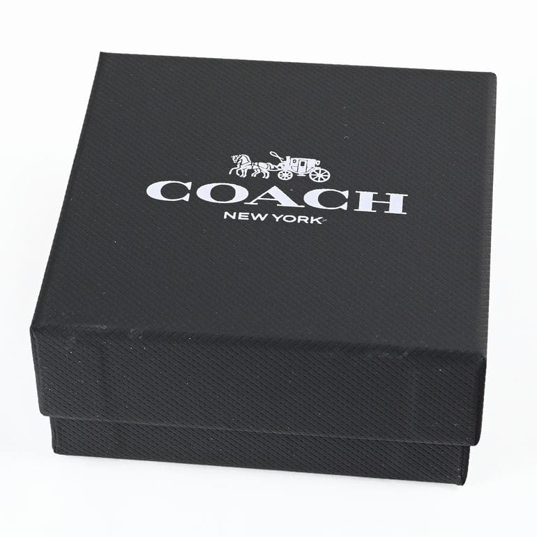 コーチ COACH ネックレス ピアス セット シグネチャー Cロゴ クリスタル レディース クリア ゴールド 412845GLD110 ジュエリー アクセサリー<br>【スペシャルラッピング660円(別売り)】