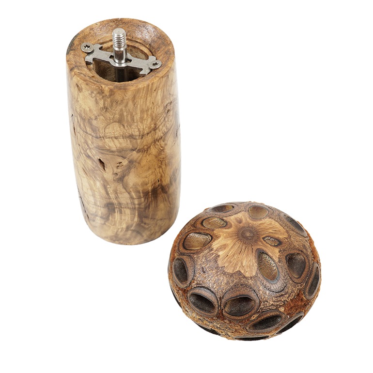 ヨヘンシュピッカー ペッパーミル ソルトミル スパイスミル ハンドメイド 調理器具 キッチン用品 木製 ドイツ タイプC インテリア オブジェ 置物