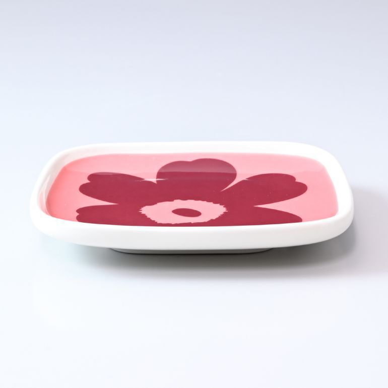 名入れ可有料】マリメッコ marimekko プレート スクエア 10cm×10cm