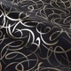 スパイラルブラック x 半紙サイズ(70cm×50cm)
