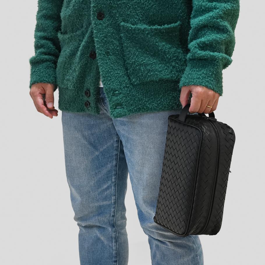 ボッテガヴェネタ BOTTEGA VENETA セカンドバッグ ハンドバッグ メンズ