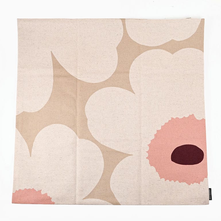マリメッコ marimekko クッションカバー 50×50cm ヌードクッション セット Unikko ウニッコ ベージュ ローズ 74174 074174 887 北欧雑貨 北欧デザイン