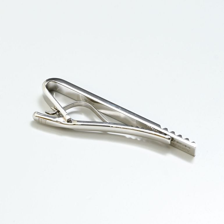 ダンヒル dunhill ネクタイピン メンズ タイピン タイバー タイクリップ スターリングシルバー 21FYS8141040 名入れ可有料<br>【スペシャルラッピング660円(別売り)】