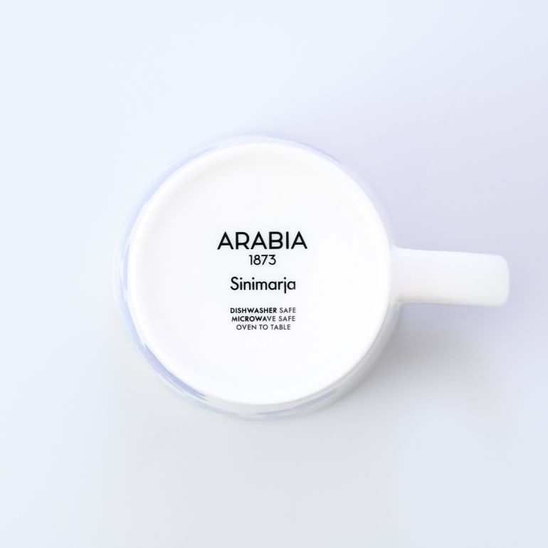 アラビア ARABIA マグカップ 300ml トレジャーデザイン by エステリ・トムラ Sinimarja シニマリア 1058907 北欧食器 洋食器 名入れ可有料【スペシャルラッピング660円(別売り)】