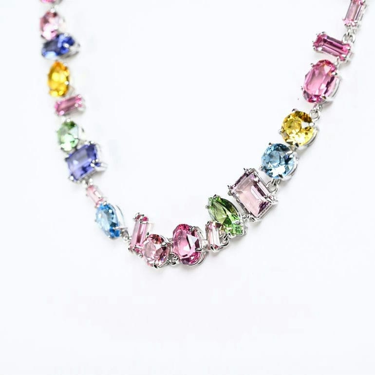 スワロフスキー SWAROVSKI ネックレス 2023AW Gema ミックス