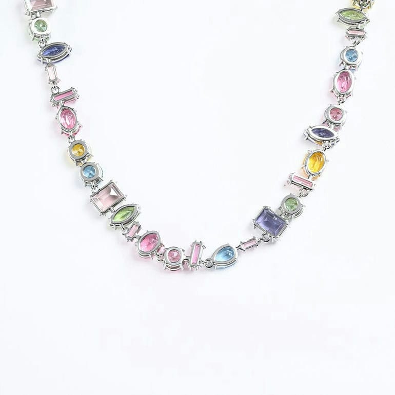 スワロフスキー SWAROVSKI ネックレス 2023AW Gema ミックス