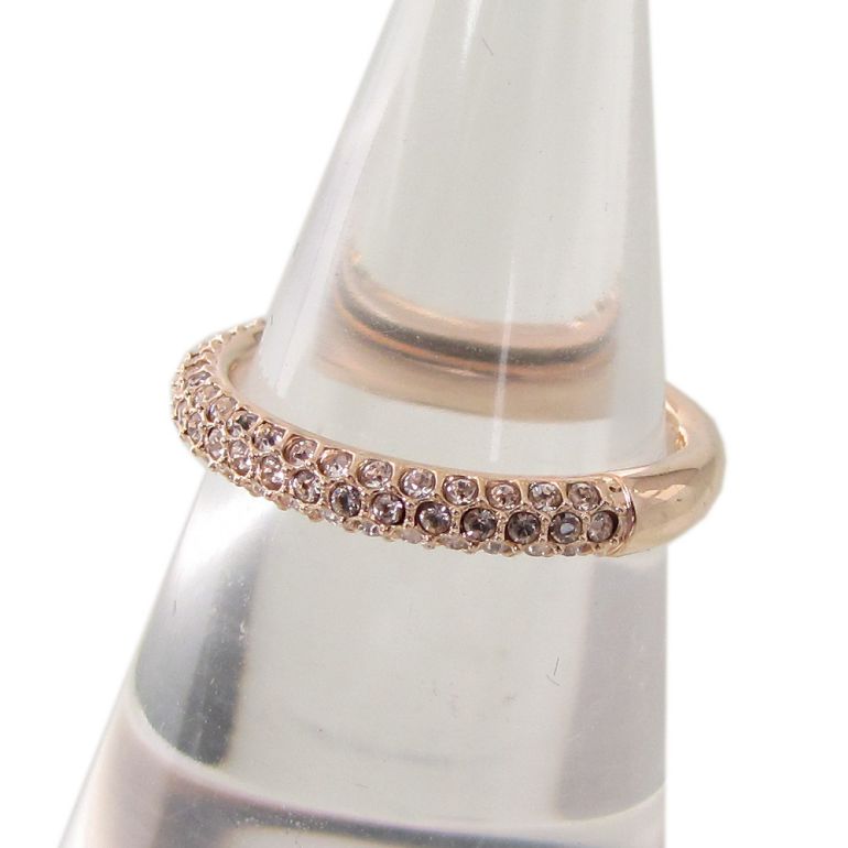 スワロフスキー リング レディース 指輪 9号 ストーンミニリング STONE MINI ローズゴールド 5412022【スペシャルラッピング660円(別売り)】