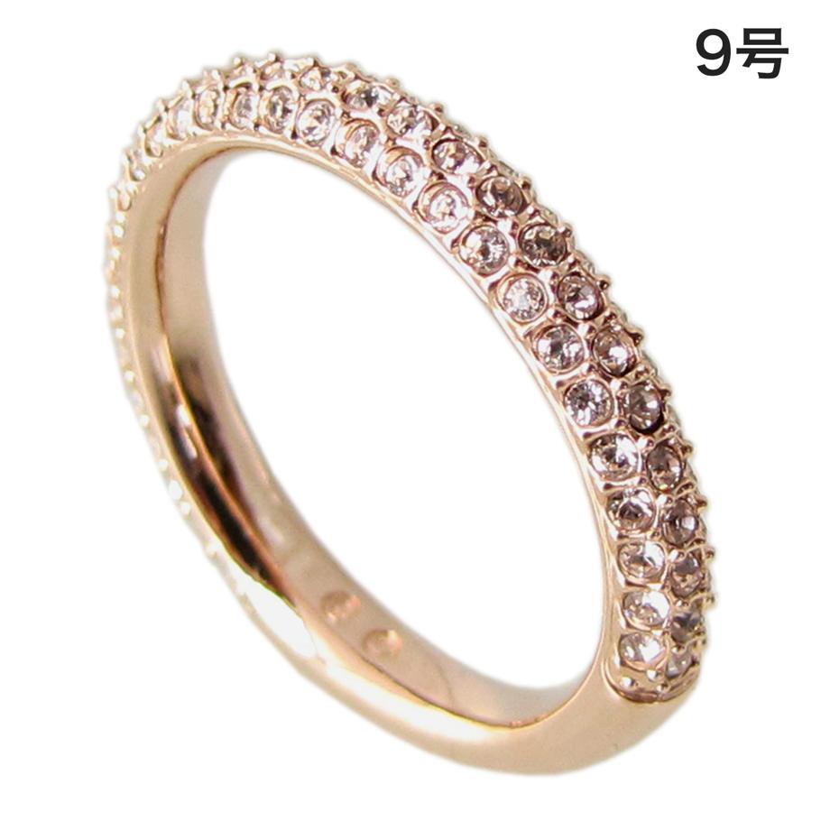 スワロフスキー リング レディース 指輪 9号 ストーンミニリング STONE MINI ローズゴールド 5412022【スペシャルラッピング660円(別売り)】
