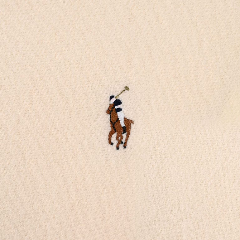 ポロ ラルフローレン POLO RALPH LAUREN マフラー メンズ レディース 男女兼用 シッククリーム PC1047 106