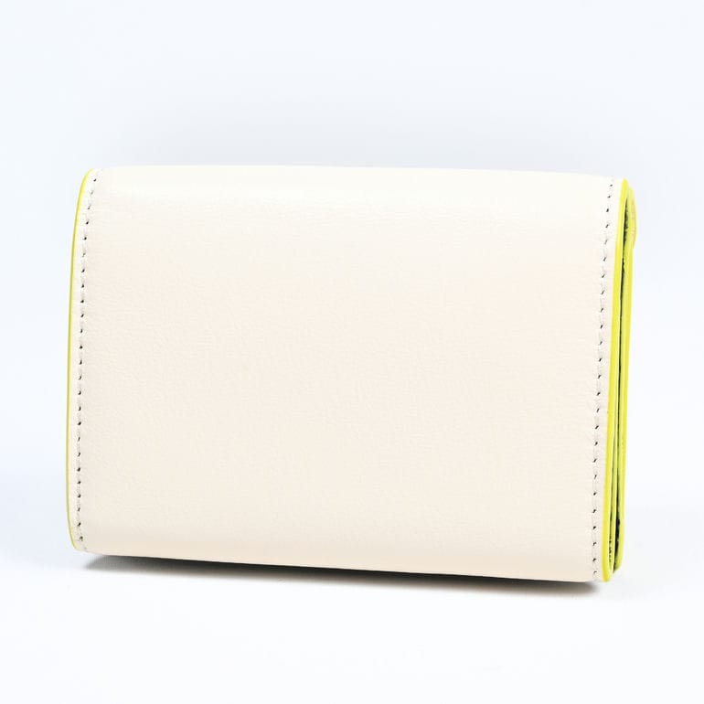 MARNI 三つ折り財布 タルクベージュ レディース PFMO0056U1 マルニ MARNI 三つ折り財布 レディース ミニウォレット スマート