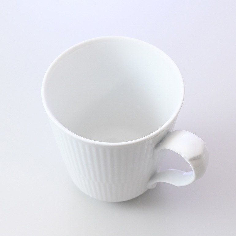 ロイヤルコペンハーゲン ホワイトフルーテッド マグカップ L ペア 370ml 2408043 1016918 北欧食器 洋食器 名入れ可有料 【スペシャルラッピング660円(別売り)】