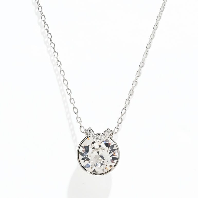 スワロフスキー SWAROVSKI ネックレス Bella V ペンダント クリア シルバー 5535526 ジュエリー アクセサリー【スペシャルラッピング660円(別売り)】