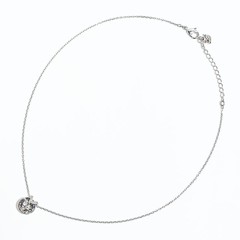 スワロフスキー SWAROVSKI ネックレス Bella V ペンダント クリア シルバー 5535526 ジュエリー アクセサリー【スペシャルラッピング660円(別売り)】