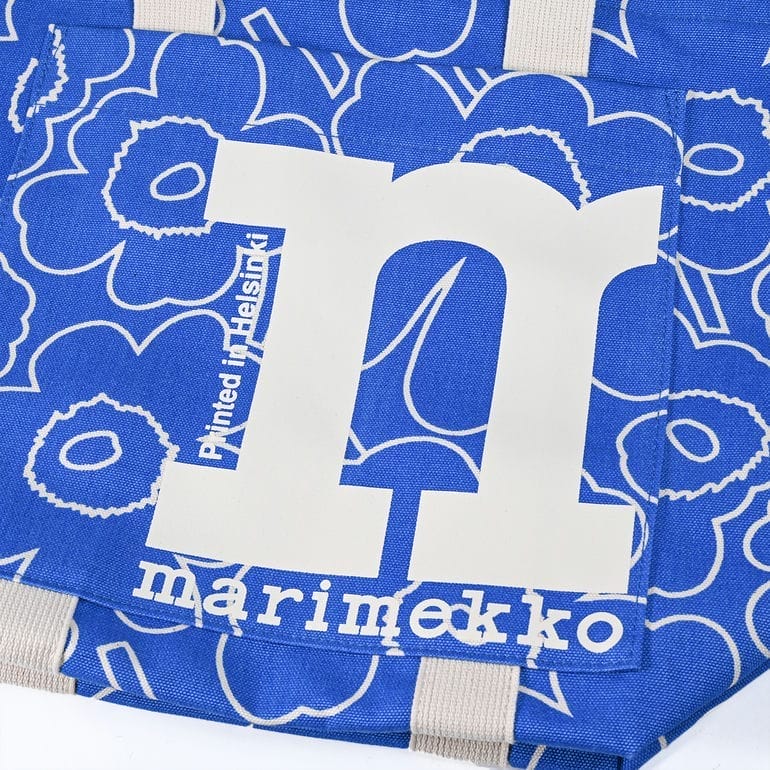 マリメッコ marimekko トートバッグ MONO CITY PIRTO モノ シティ ピイルト ウニッコ レディース ブルー 941580 094150 580 北欧 北欧雑貨 北欧デザイン ネコポス限定