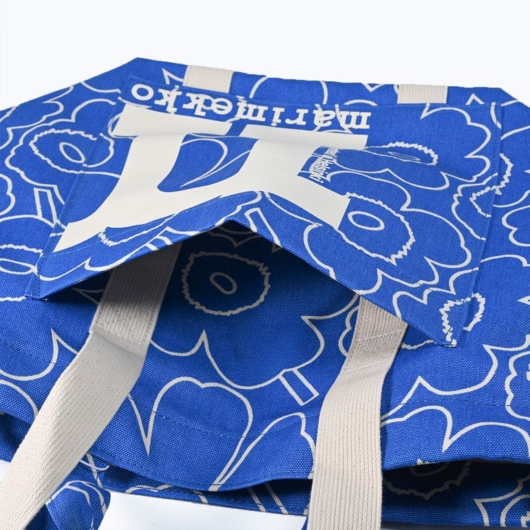 マリメッコ marimekko トートバッグ MONO CITY PIRTO モノ シティ ピイルト ウニッコ レディース ブルー 941580 094150 580 北欧 北欧雑貨 北欧デザイン ネコポス限定