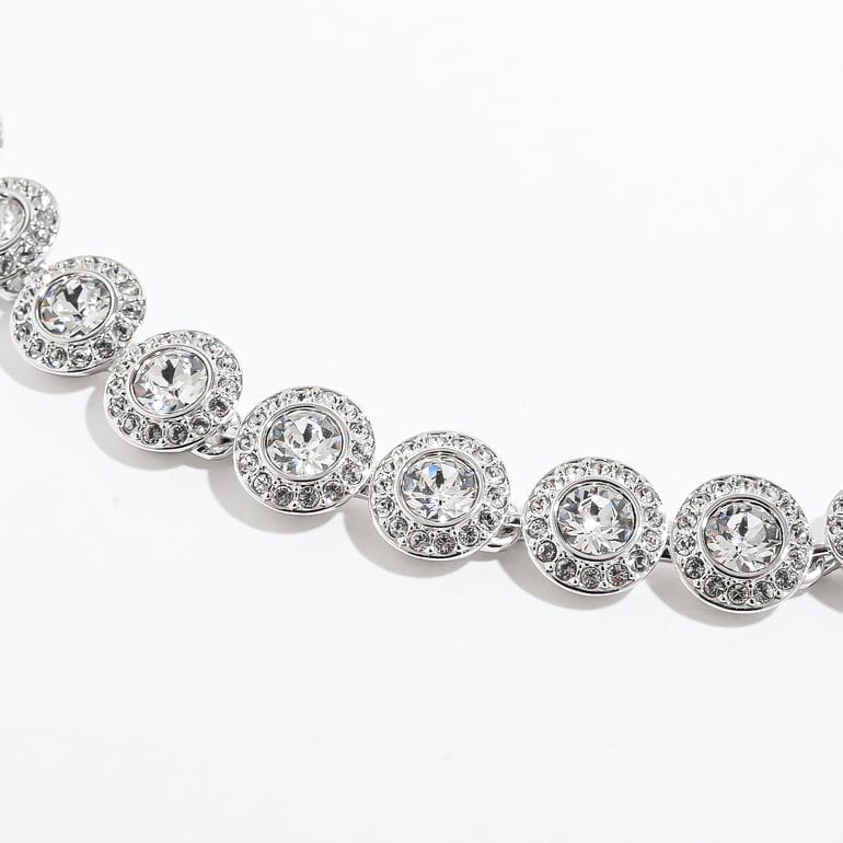 スワロフスキー SWAROVSKI ブレスレット Una Angelic クリア シルバー