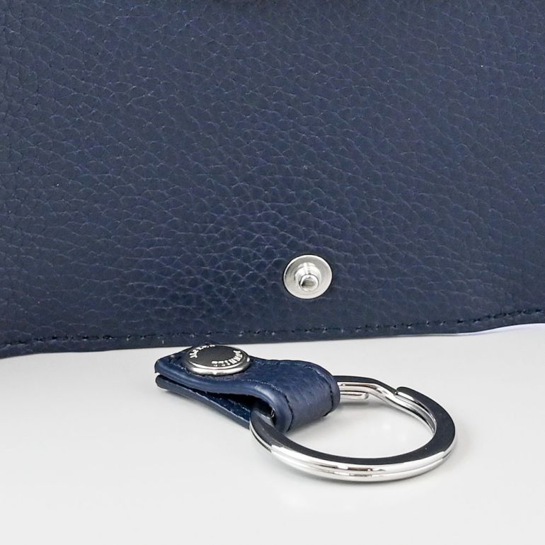 ダンヒル dunhill キーケース メンズ ベルグレイヴ ネイビー
