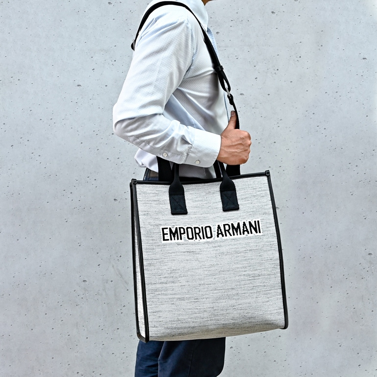 エンポリオ アルマーニ EMPORIO ARMANI トートバッグ ラメンジ ニット ショルダーバッグ Y4N172 Y218X 84966