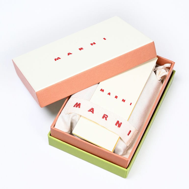 マルニ MARNI 三つ折り財布 レディース ミニウォレット スマート