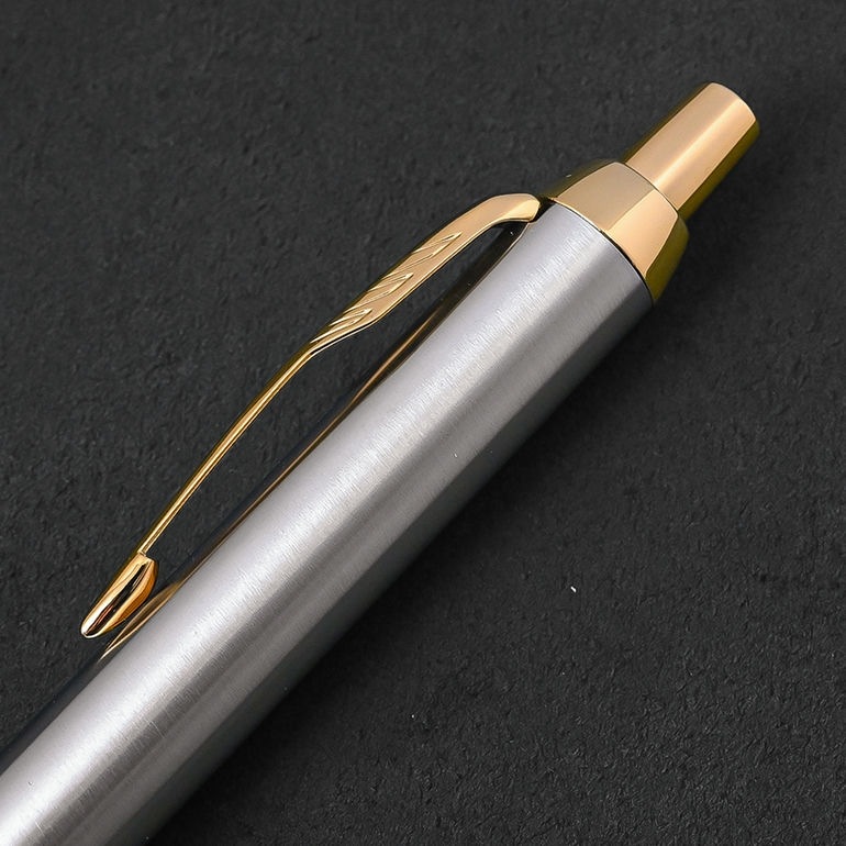 パーカー ボールペン 名入れ無料 PARKER コアライン IM ブラッシュドメタル ゴールド GT 1975642 名入れギフト ボールペン 文房具【スペシャルラッピング660円(別売り)】