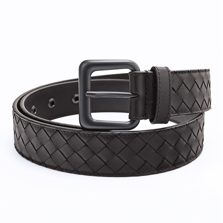 ボッテガヴェネタ BOTTEGA VENETA ベルト メンズ イントレチャート エスプレッソ 271932 V4650 2006【スペシャルラッピング660円(別売り)】