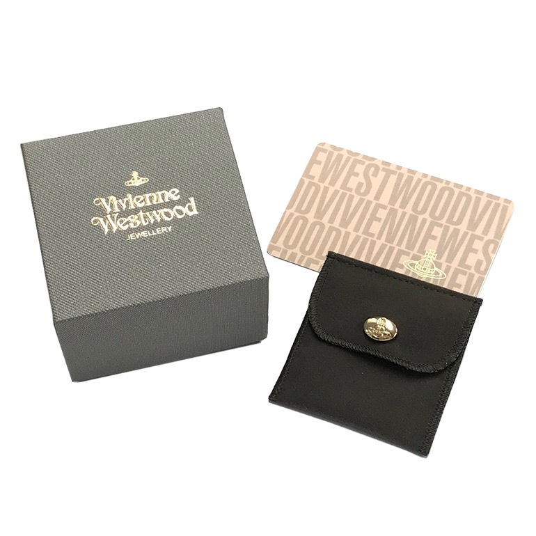 ヴィヴィアンウエストウッド Vivienne Westwood ピアス スカーレット イヤリング イエローゴールド×ナノレッド【スペシャルラッピングB対応(別売り)】