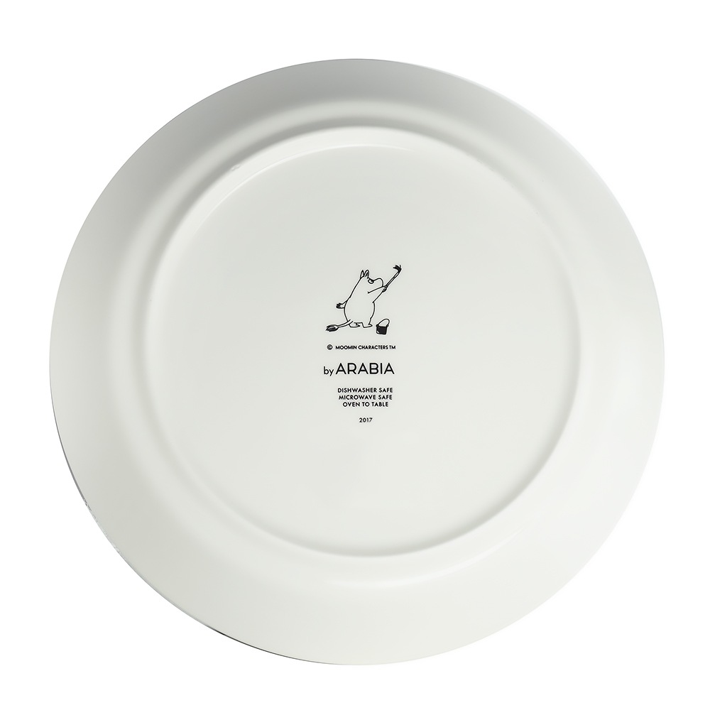 アラビア ARABIA 夏限定 プレート 19.5cm 絵皿 ムーミンコレクション ムーミン サマー 2017 ムーミン谷の夏まつり トーベ・ヤンソン 1023451 北欧食器 洋食器 名入れ可有料【スペシャルラッピング660円(別売り)】