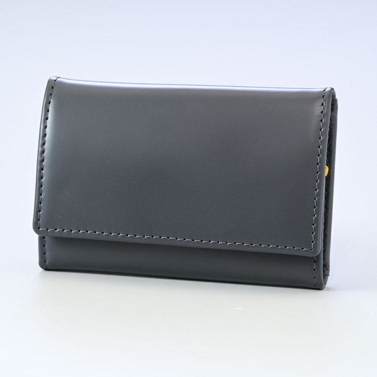 エッティンガー ETTINGER キーケース メンズ ブライドルレザー ファスナーポケット付 BH2095JR グレー 名入れ可有料 【スペシャルラッピング660円(別売り)】