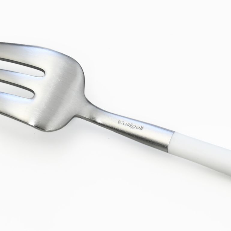 クチポール Cutipol GOA ゴア ホワイト ケーキフォーク ペストリーフォーク 17cm GO.24 W 名入れ可有料 洋食器