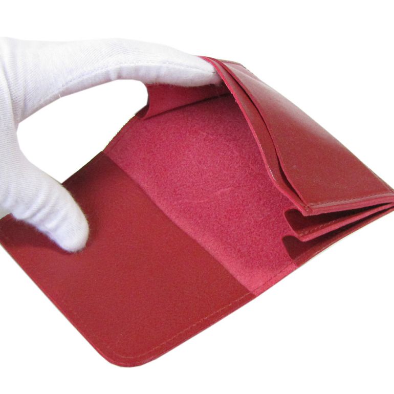 イルビゾンテ IL BISONTE カードケース メンズ レディース 名刺入れ バケッタレザー レッド C0470 P 245【スペシャルラッピング660円(別売り)】