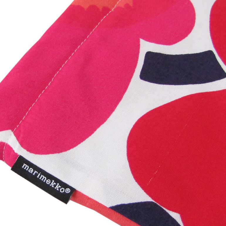 マリメッコ marimekko ミトン 鍋つかみ ペア 2個セット Pieni Unikko ピエニ ウニッコ ホワイト×レッド 064158 001 (069807 001)