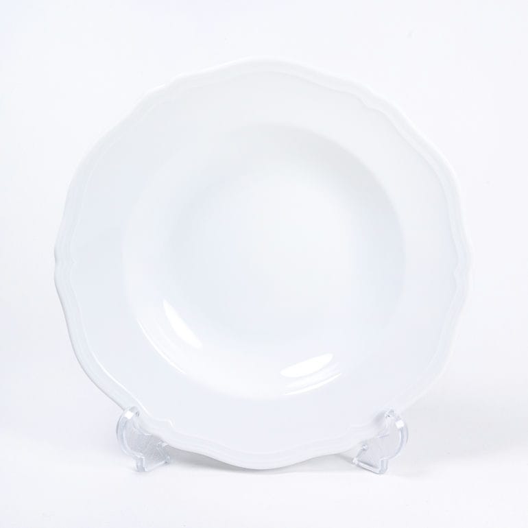 リチャードジノリ ジノリ1735 Richard Ginori アンティコホワイト スーププレート 24cm 皿 洋食器 白い食器 003RG00FPT210 0240B0【スペシャルラッピング660円(別売り)】