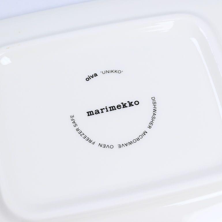 名入れ可有料】マリメッコ marimekko プレート 15cm×12cm スクエア