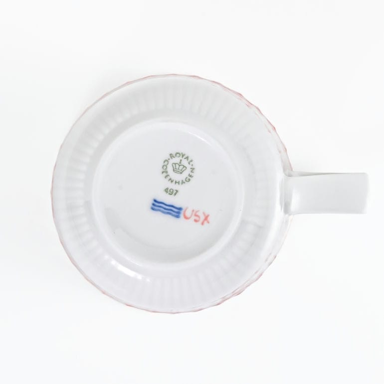 ロイヤルコペンハーゲン ROYAL COPENHAGEN コーラルフルーテッドレース マグカップ ペア 350ml 2個セット 2531033(1073139) 洋食器 テーブルウェア 北欧デザイン<br>【スペシャルラッピング660円(別売り)】