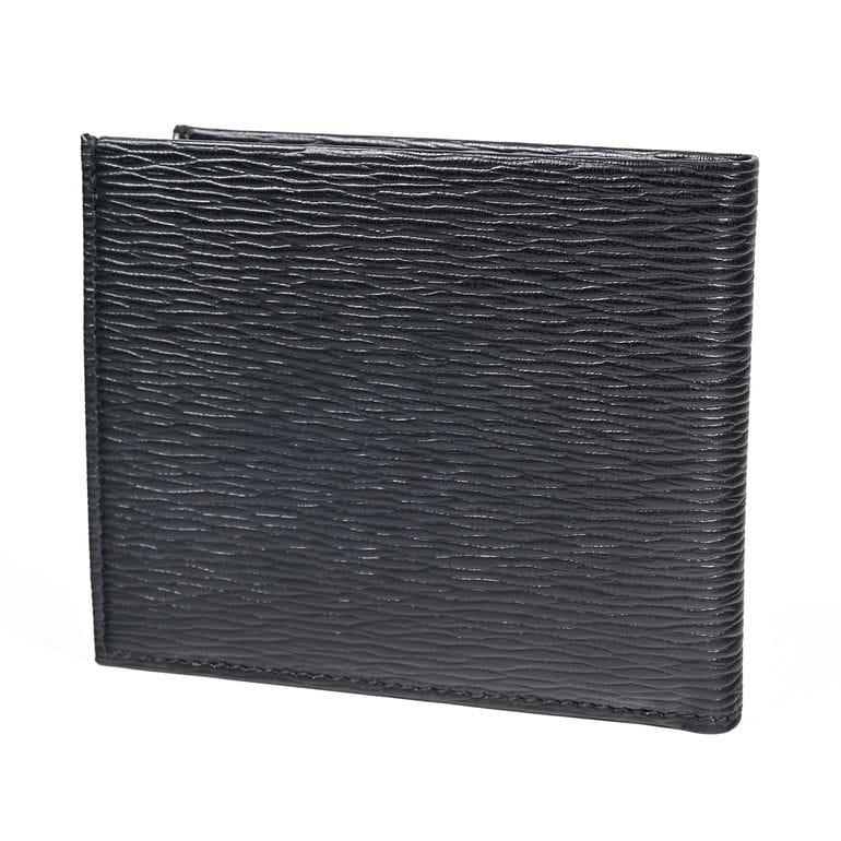 【スペシャルラッピング付き】フェラガモ Salvatore Ferragamo サルヴァトーレフェラガモ 二つ折り財布 メンズ ブラック×レッド 685986 66A065 007 箔押し名入れ可有料 【スペシャルラッピング660円(別売り)】