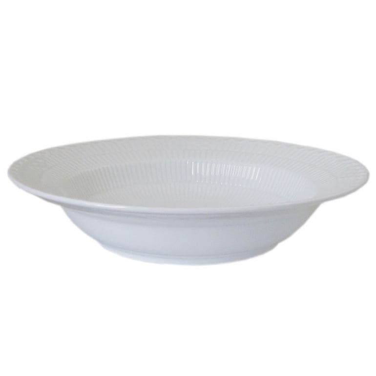 ロイヤルコペンハーゲン ホワイトフルーテッド ハーフレース 深皿