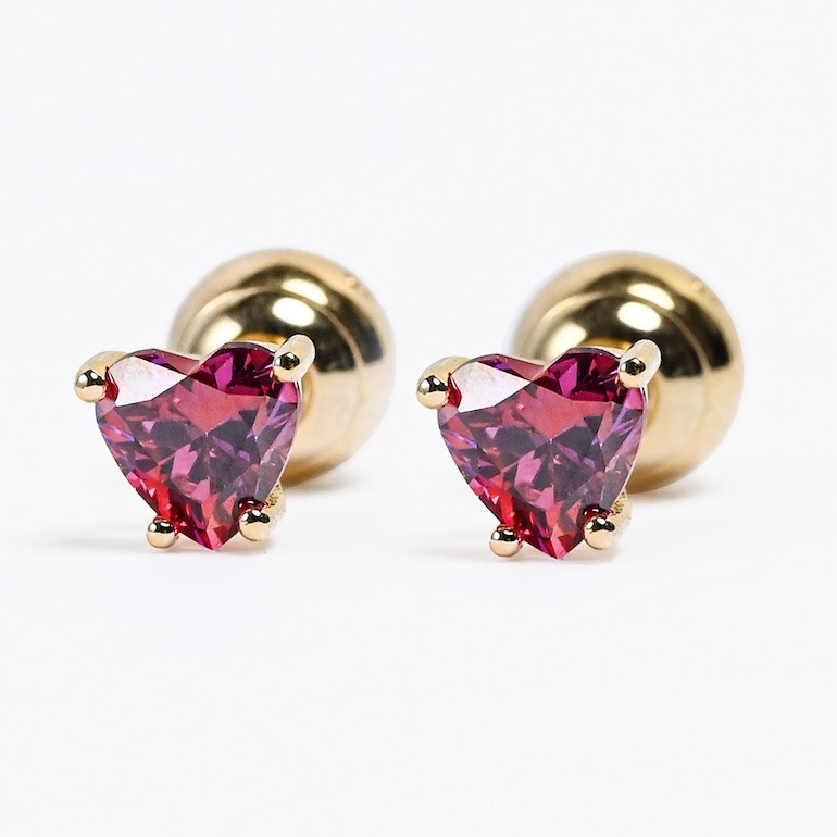 スワロフスキー SWAROVSKI ピアス Stilla スタッドピアス ハート