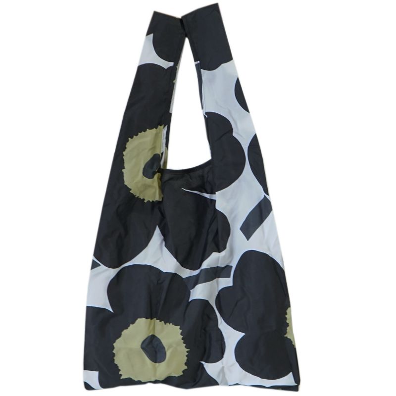 マリメッコ marimekko バッグ エコバッグ 買い物袋 SMARTBAG PIENI UNIKKO ピエニウニッコ ブラック 040470 030 (048853 030) 刺しゅう可有料 北欧雑貨 北欧デザイン【スペシャルラッピング660円(別売り)】