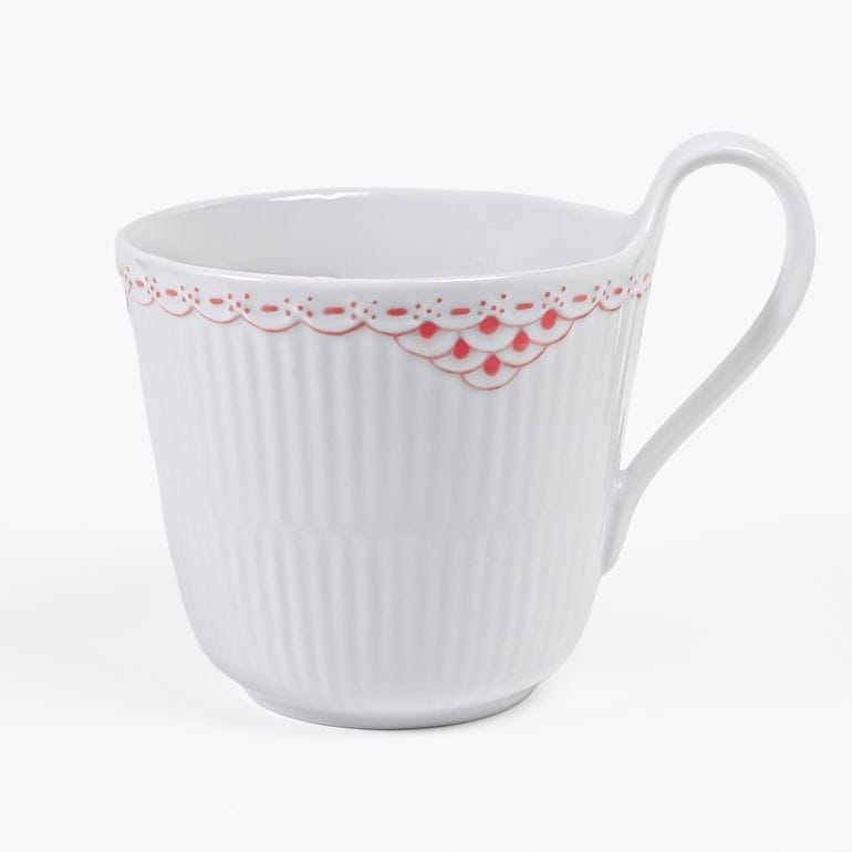 ロイヤルコペンハーゲン ROYAL COPENHAGEN コーラルフルーテッドレース マグカップ ハイハンドル 330ml 2531090(1068784) 洋食器 テーブルウェア 北欧デザイン<br>【スペシャルラッピング660円(別売り)】