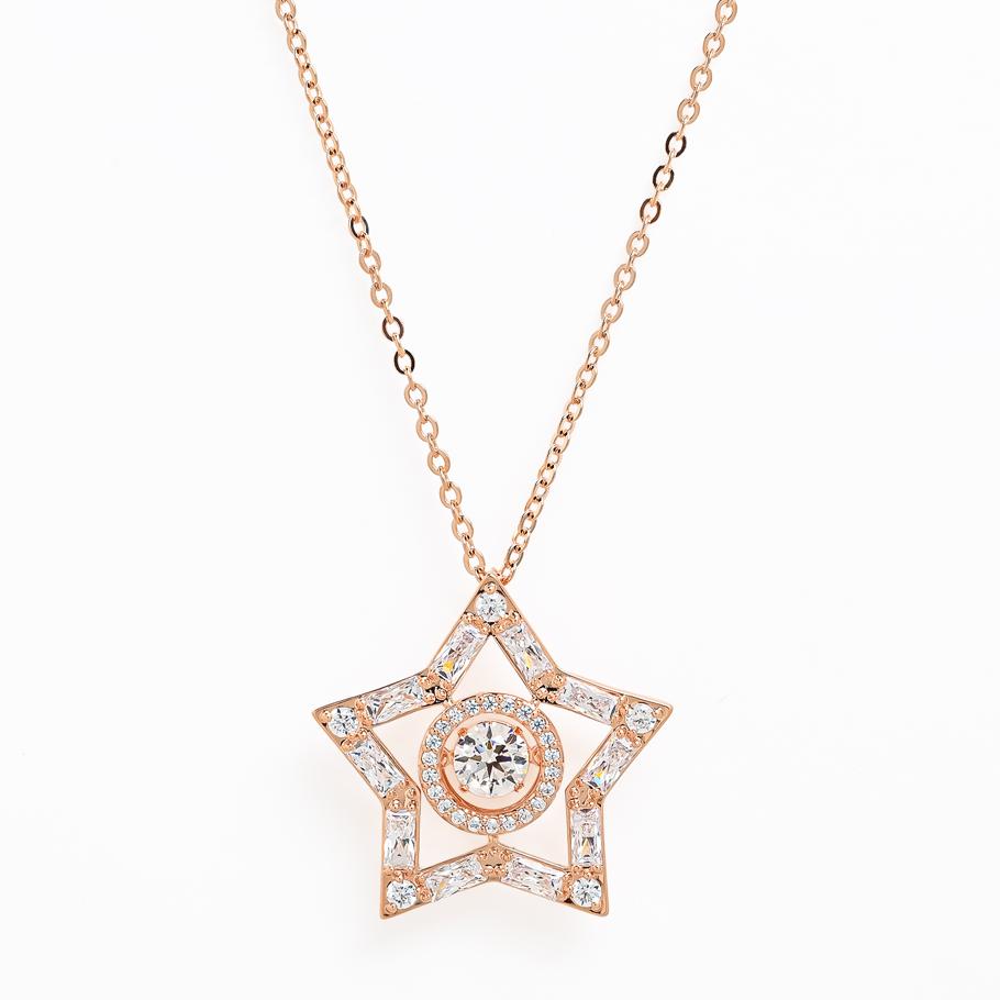 スワロフスキー SWAROVSKI ネックレス レディース ステラ Stella 星 ローズゴールド 5622730【スペシャルラッピングB対応(別売り)】