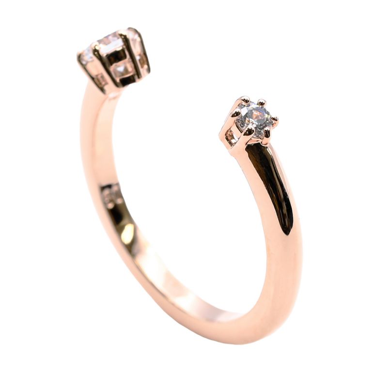 スワロフスキー SWAROVSKI リング 指輪 9号 Constella コンステラ 2点セット ローズゴールド 5640970<br>【スペシャルラッピング660円(別売り)】