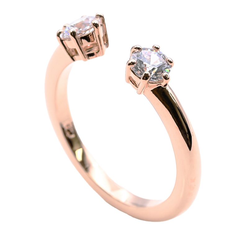 スワロフスキー SWAROVSKI リング 指輪 9号 Constella コンステラ 2点セット ローズゴールド 5640970<br>【スペシャルラッピング660円(別売り)】