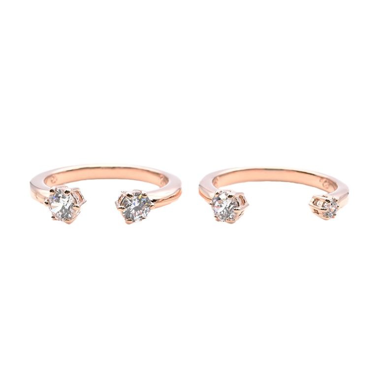 スワロフスキー SWAROVSKI リング 指輪 9号 Constella コンステラ 2点セット ローズゴールド 5640970<br>【スペシャルラッピング660円(別売り)】
