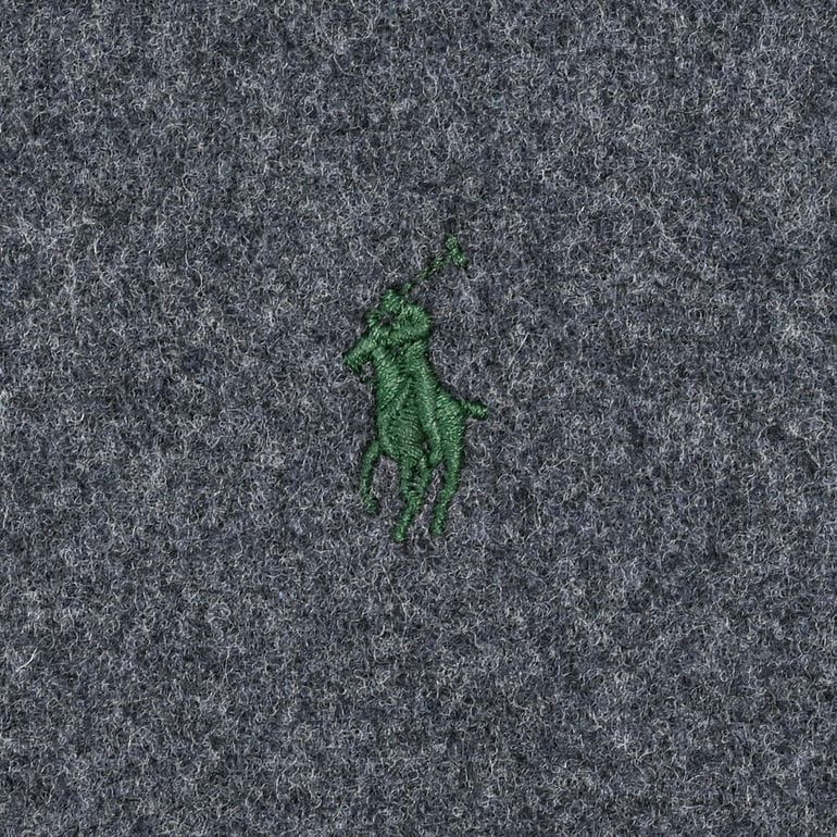 ポロ ラルフローレン POLO RALPH LAUREN マフラー メンズ レディース 男女兼用 PC0476 032 バークレーグレーヘザー 刺繍名入れ可有料